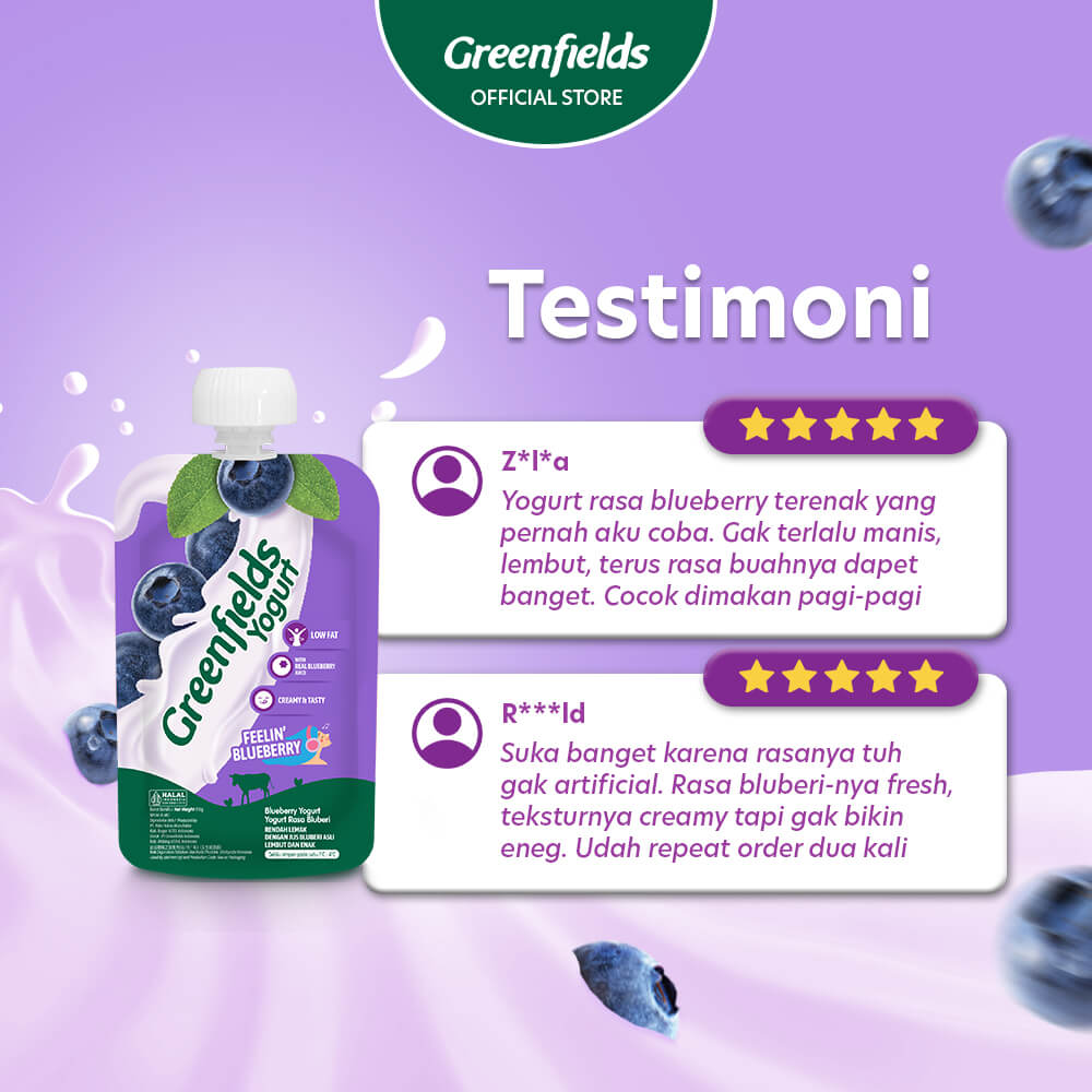 Yogurt Pouch Feelin’ Blueberry