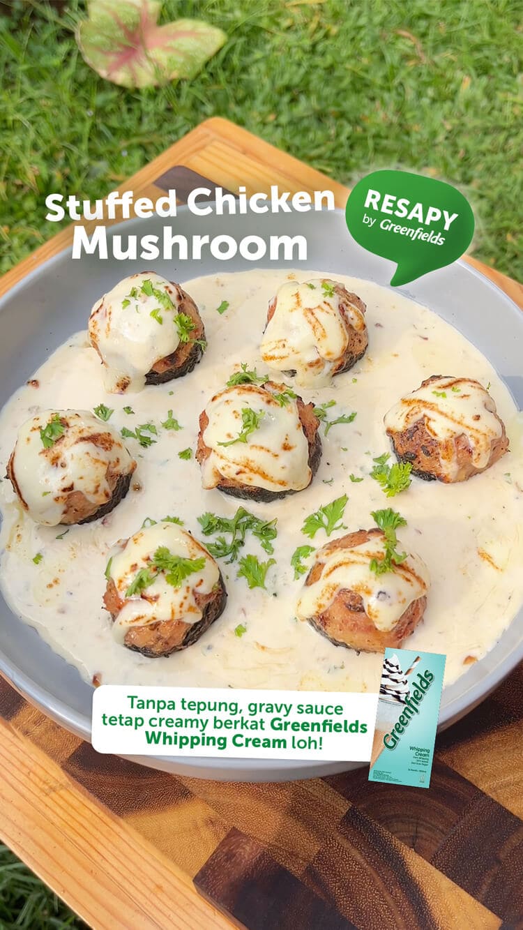 Stuffed Chicken Mushrooms