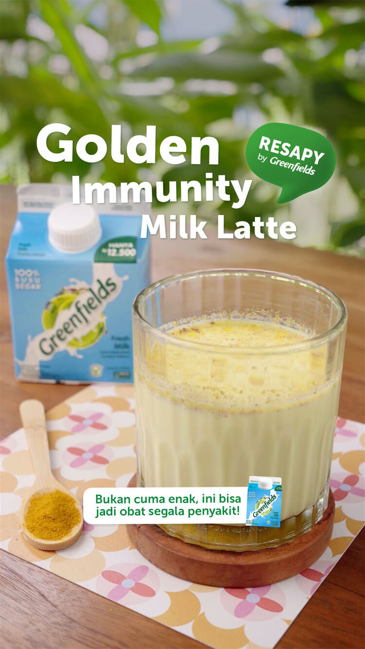 Golden Immunity Milk Latte